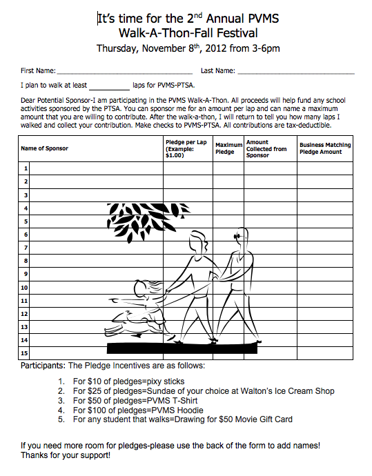 Fundraiser Form Template Free from pvms.pasco.k12.fl.us