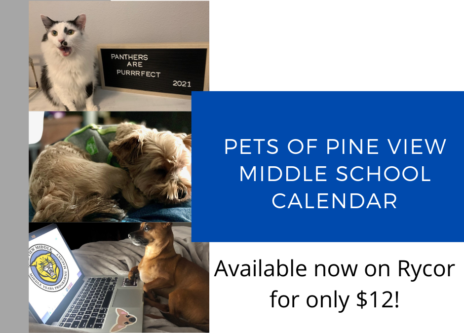 Pets of Pine View Calendar