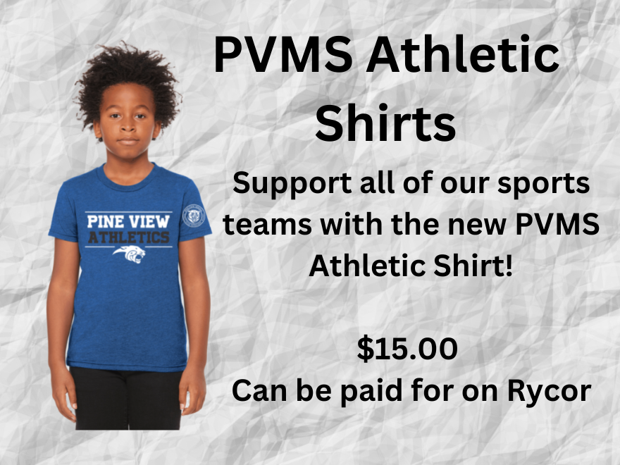 Purchase an PVMS Athletics Shirt